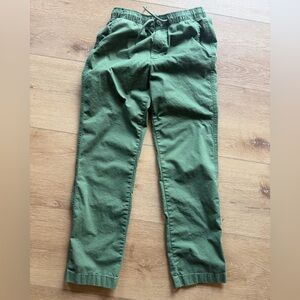 Boys Green Casual Pants